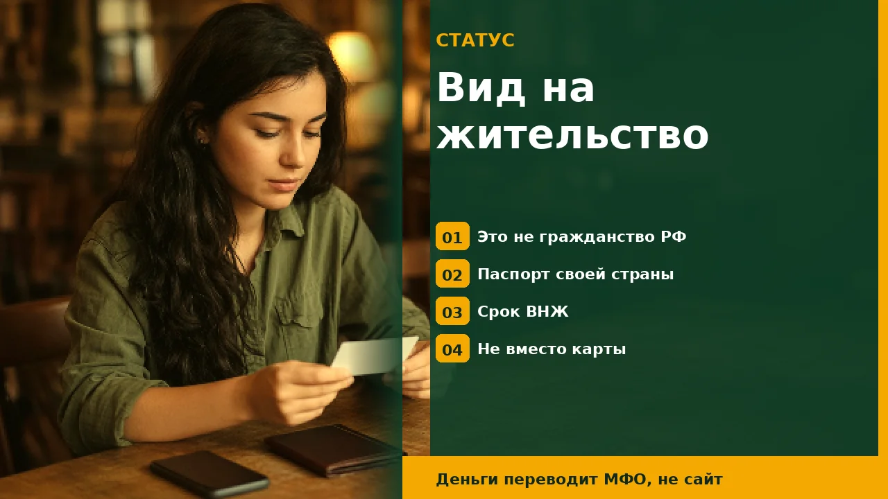 Человек с телефоном и картой: Вид на жительство: какие поля не путать с гражданством